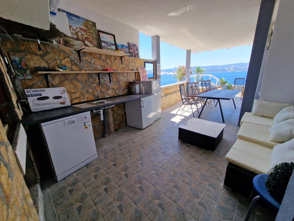 Big Panorama Villa, For 21 Person In Omis Целина Экстерьер фото